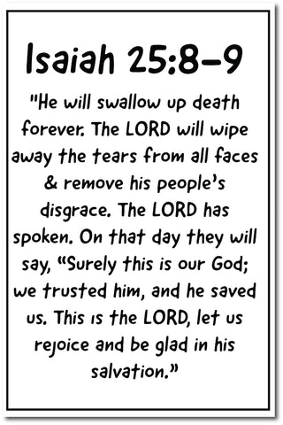 Jesus I Isaiah Quote I Bible Quote I Jesus Christ I Wall Poster / Frames