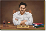 Jagan Anna I Jagan Mohan Reddy I YSR Congress I Wall Poster / Frame