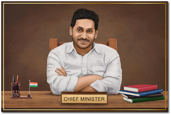 Jagan Anna I Jagan Mohan Reddy I YSR Congress I Wall Poster / Frame