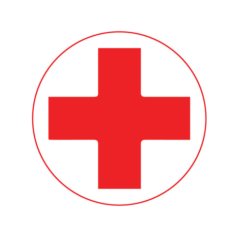 Emergency Symbol I Hospital I Junior Red Cross I JRC I Youth Red Cross I YRC I Medical I Bike Sticker