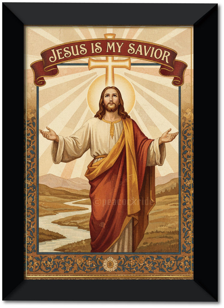 Jesus is My Savior I Jesus Christ I Spiritual I Wall Poster / Frames ...