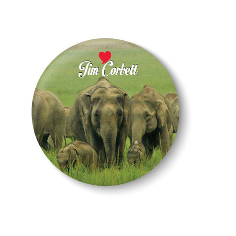Love Jim Corbett Fridge Magnet
