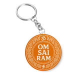 Ohm Sai Ram I Om Sai Ram I Sai Baba I Hindu Key Chain