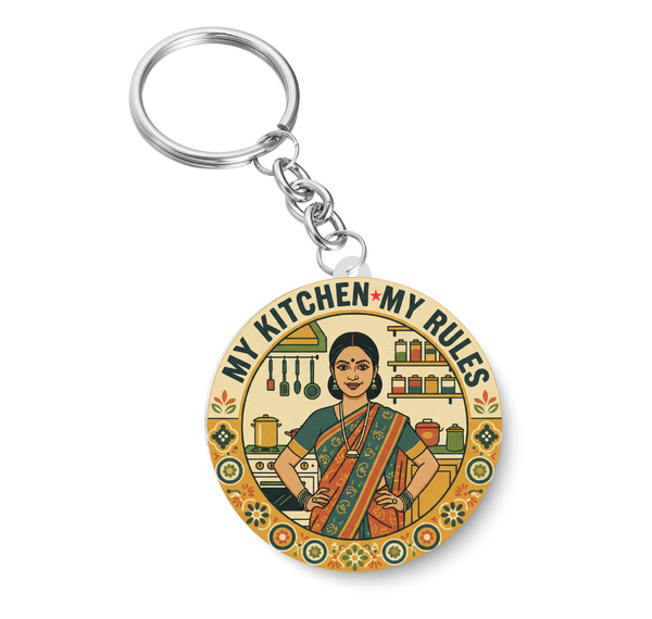 My Kitchen My Rules I Indian MOM Kitchen Rules I Cooking I Restaurant I Key Chain