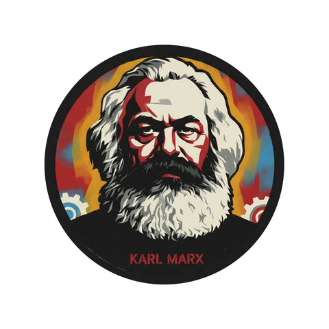 Karl Heinrich Marx I Karl Marx I German Philosopher I Marxism I Communism I Bike Sticker