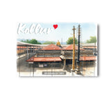 Love Kollur Sri Mookambika Devi Temple I Sri Mookambika Devi I Karnataka I Spiritual I Fridge Magnet