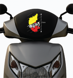 Naanu Kannadiga I Karnataka I Karnataka Rajyotsava I KA I Bike Sticker