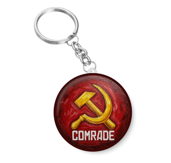 Comrade I CPI I CPM  Revolution I Communist I Key Chain