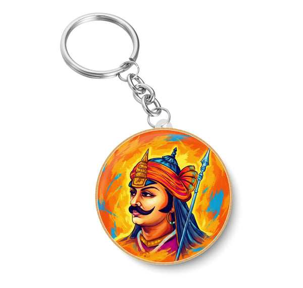 The Kingdom of Mewar I Maharana Pratap I Rajput l Key Chain