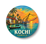 Love Kochi I Cochin I Kerala I Souvenir I Travel Memories I Fridge Magnet