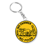 No Farmer No Food I Save Agriculture I Farmer I Agriculture I  Key Chain