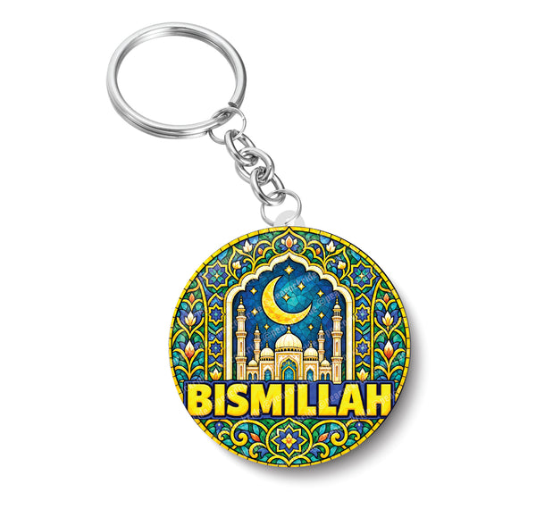 Bismillah I Islamic I Muslim I Spiritual I Key Chain