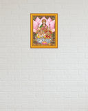 Lord Kubera Lakshmi I Kuber Ashtalakshmi Dhanprapti I Goddess of Wealth I Spiritual I Wall Frame