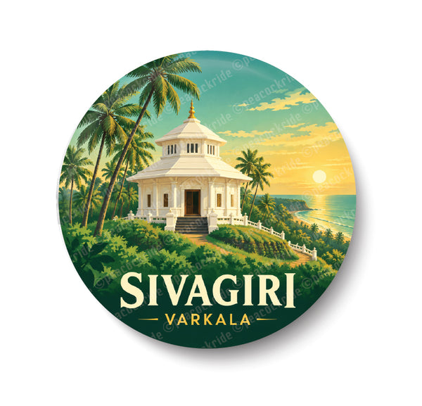 Love Sivagiri I Varkala I Kerala I Souvenir I Travel Memories I Fridge Magnet