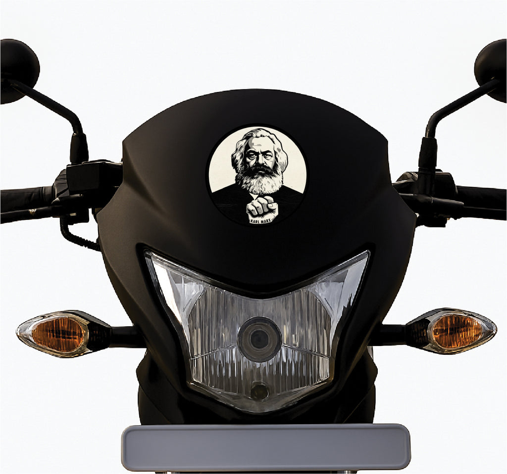 Karl Marx I Revolutionary Socialism I Communism I Bike Sticker ...