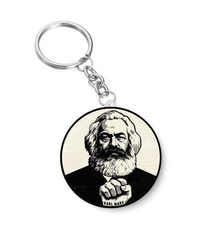 Karl Marx I Revolutionary Socialism I Communism I Key Chain