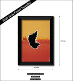 Karnataka I KA I Naanu Kannadiga I  Wall Poster / Frames