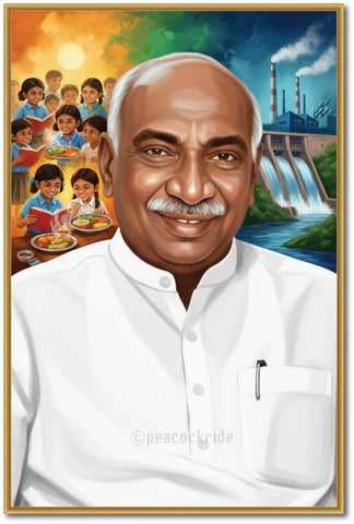 Kamarajar - The Father of Education I Kamaraj I Tamilnadu Congress I INC I Wall Poster / Frames