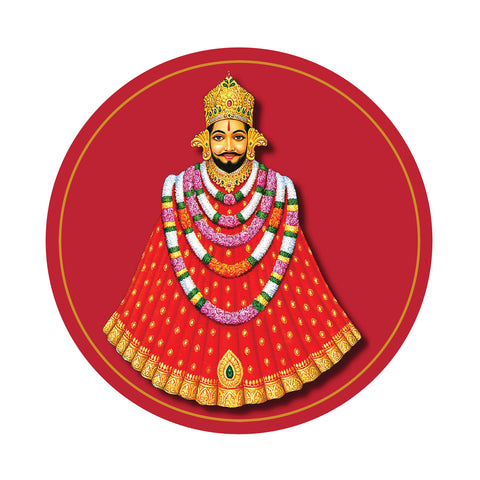 Khatu Shyam I Khatu Shyam Ji Temple I Rajasthan I Car Window Sticker