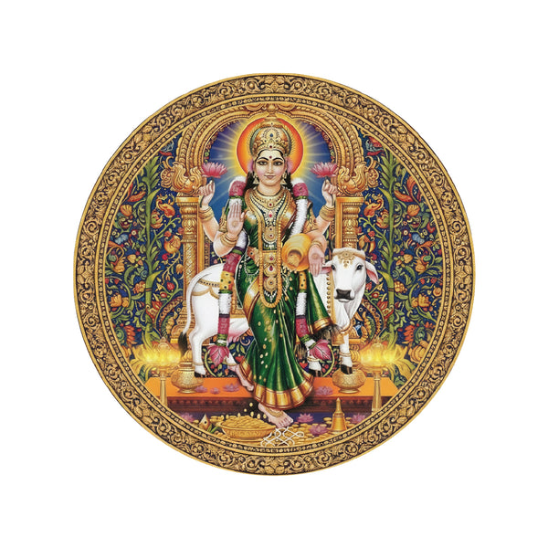 Lakshmi I Vasthu Graha Lakshmi I Spiritual I Car Window Sticker