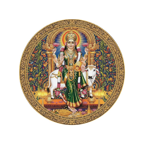Lakshmi I Vasthu Graha Lakshmi I Spiritual I Car Window Sticker