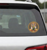 Lakshmi I Vasthu Graha Lakshmi I Spiritual I Car Window Sticker