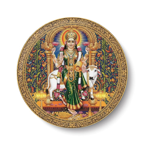 Lakshmi I Vasthu Graha Lakshmi I Spiritual I Fridge Magnet
