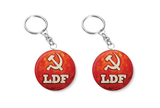 Left Democratic Front I LDF l Kerala Communist I CPM I Key Chain Pack of 2 No's