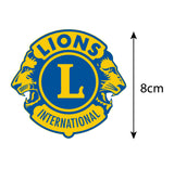 Lion's Club Bike Sticker