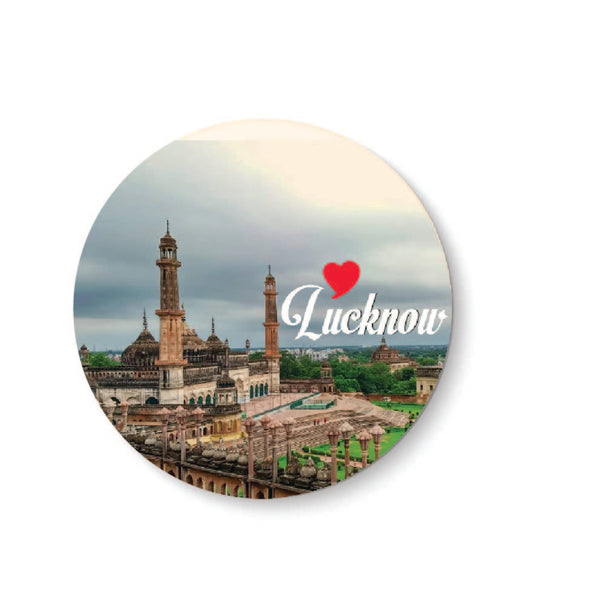 Love Lucknow Fridge Magnet
