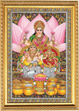 Lord Kubera Lakshmi I Kuber Ashtalakshmi Dhanprapti I Goddess of Wealth I Wall Poster / Frames