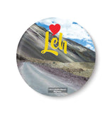 Love Leh - Ladakh - Manali Highway I Travel Memories I Fridge Magnet