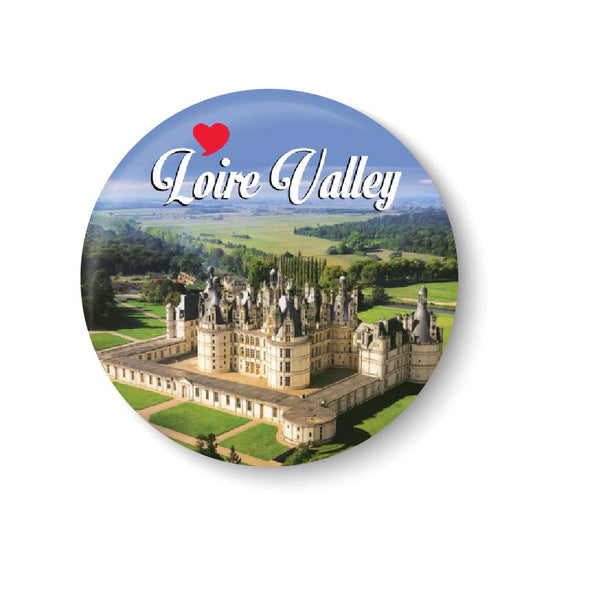 Love Loire Valley Fridge Magnet