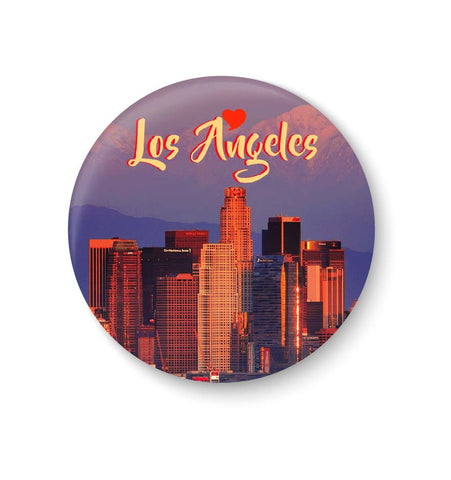 Love Los Angeles I Love with United States Series I Fridge Magnet