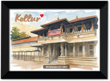 Love Kollur Sri Mookambika Devi Temple I Sri Mookambika Devi I Karnataka I Spiritual I Wall Poster