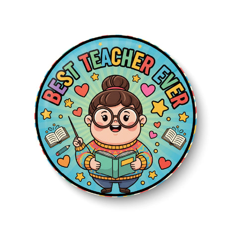 Best Professor I Best Teacher Ever I School I College I Pin Badge