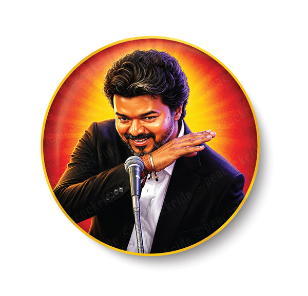 Thalapathy CM Vijay on blast mode I Vijay I Tamilaga Vettri Kazhagam I TVK I Fridge Magnet