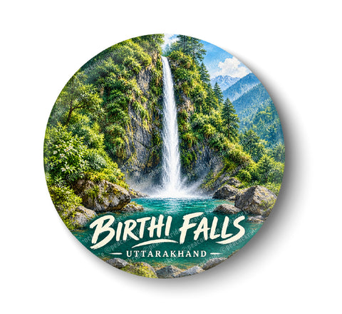 Love Birthi Falls I Uttarakhand I Souvenir I Travel Memories I Fridge Magnet