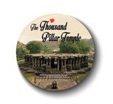 Love The Thousand Pillar Temple I Rudreswara Swamy Temple I Hanamkonda I Warangal I Telangana I Spiritual I Souvenir I Travel Memories I Fridge Magnet