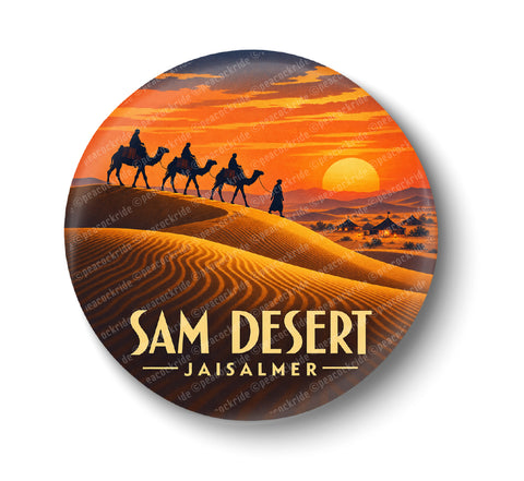 Love Sam Desert I Jaisalmer I Rajasthan I Souvenir I Travel Memories I Fridge Magnet
