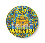 Waheguru I God in Sikhism I Spiritual I Fridge Magnet