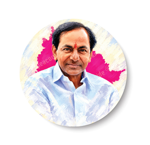 K Chandrashekar Rao I KCR I Bharat Rashtra Samithi I BRS I TRS I Telangana I Fridge Magnet