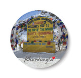 Love Khardung La I Mountain pass I Ladakh I Souvenir I Travel Memories I Fridge Magnet