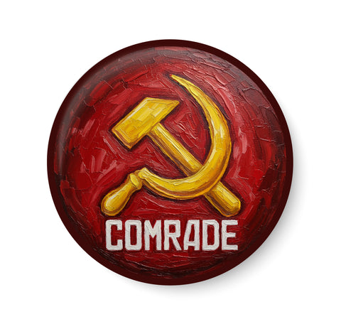 Comrade I CPI I CPM  Revolution I Communist I Pin Badge