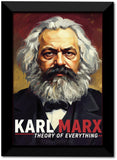 Karl Marx I Theory of Everything I Revolutionary socialism I Marxism I Communism I Wall Poster / Frames