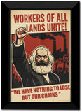 We have Nothing to Lose I Karl Marx I Revolutionary socialism I Marxism I Communism I Wall Poster / Frames
