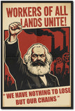 We have Nothing to Lose I Karl Marx I Revolutionary socialism I Marxism I Communism I Wall Poster / Frames