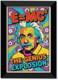 Albert Einstein I The Genius Explosion I Scientist I Physicist I Wall Poster
