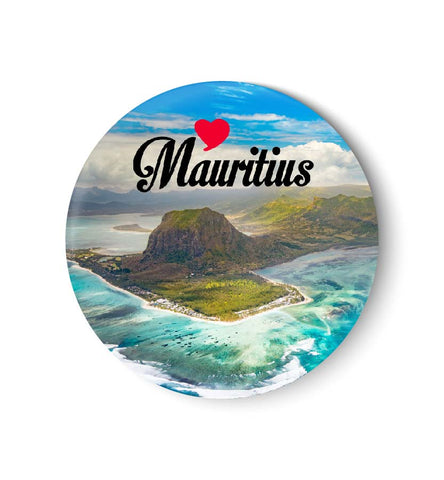 Love Mauritius Fridge Magnet