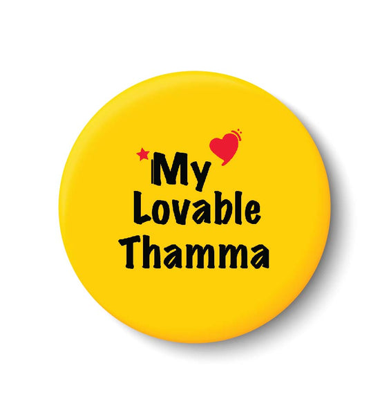 My Lovable Thamma I Raksha Bandhan Gifts Fridge Magnet
